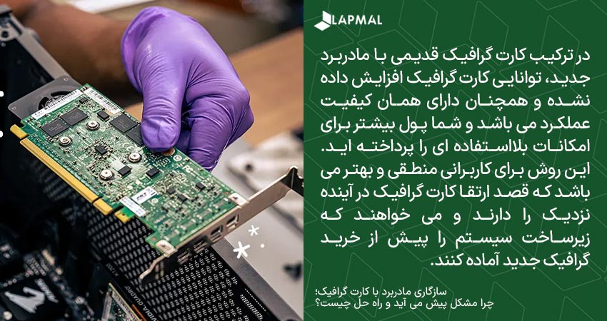 سازگاری مادربرد جدید با کارت گرافیک قدیمی