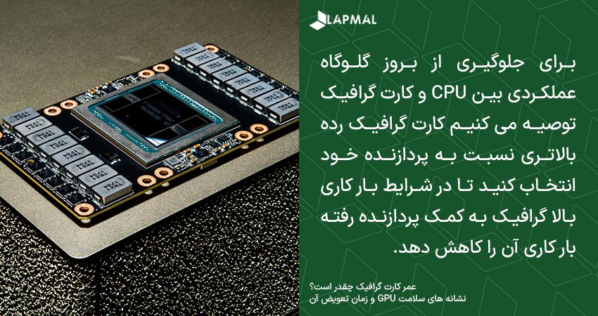  گلوگاه عملکردی CPU و GPU