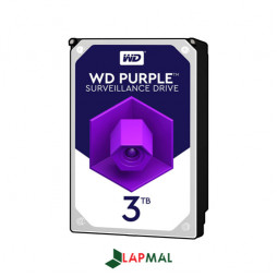 هارددیسک اینترنال وسترن دیجیتال مدل Purple ظرفیت 3 ترابایت