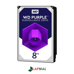 هارددیسک اینترنال وسترن دیجیتال مدل Purple ظرفیت 8 ترابایت