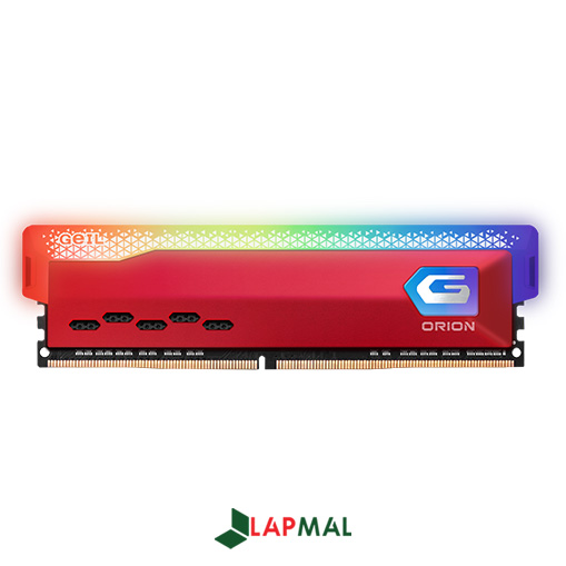 رم دسکتاپ DDR4 تک کاناله 3200 مگاهرتز CL16 گیل مدل ORION RGB AMD Edition ظرفیت 16 گیگابایت