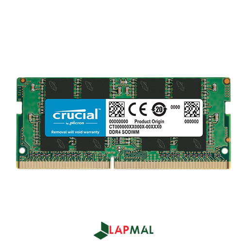 رم لپ تاپ DDR4 تک کاناله 3200 مگاهرتز CL22 کروشیال مدل SODIMM ظرفیت 32 گیگابایت