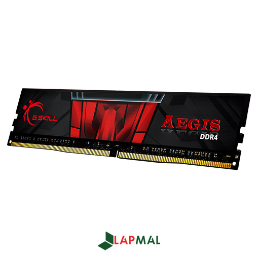 رم دسکتاپ DDR4 تک کاناله 2400 مگاهرتز CL17 جی اسکیل مدل Aegis ظرفیت 4 گیگابایت