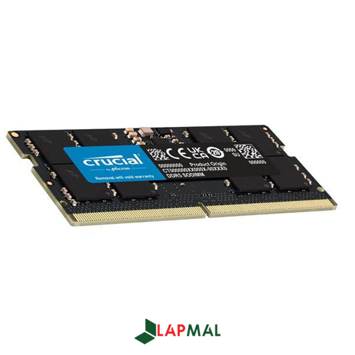 رم لپ تاپ DDR5 تک کاناله 4800 مگاهرتز CL40 کروشیال مدل SODIMM ظرفیت 16 گیگابایت
