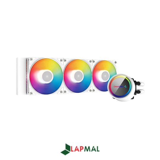 خنک کننده پردازنده دیپ کول مدل GAMMAXX L360 ARGB White