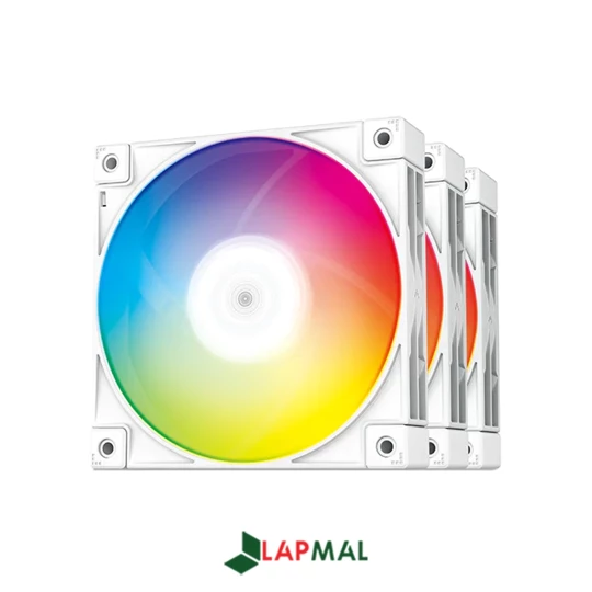 فن کیس دیپ کول مدل FC120 White بسته 3 عددی