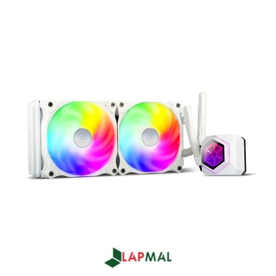 خنک کننده پردازنده سیلوراستون مدل PF240W-ARGB
