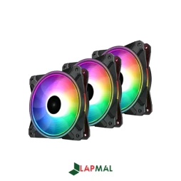فن کیس دیپ کول مدل CF120 PLUS بسته 3 عددی
