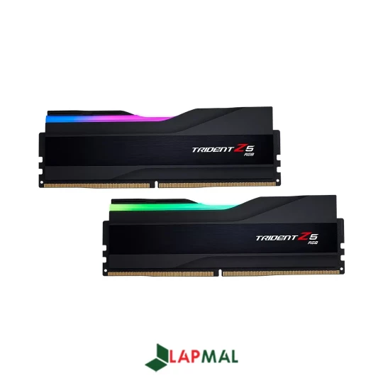 رم دسکتاپ DDR5 دو کاناله 6400 مگاهرتز CL32 جی اسکیل مدل Trident Z5 RGB ظرفیت 64 گیگابایت