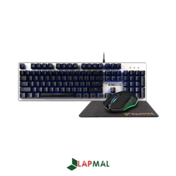 باندل موس کیبورد پد موس گیم دیاس مدل HERMES E1C 3-IN-1