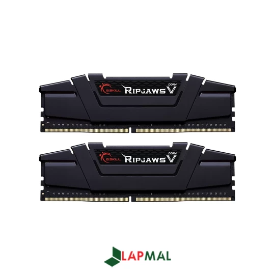 رم دسکتاپ DDR4 دو کاناله 3600 مگاهرتز CL18 جی اسکیل مدل Ripjaws V ظرفیت 32 گیگابایت