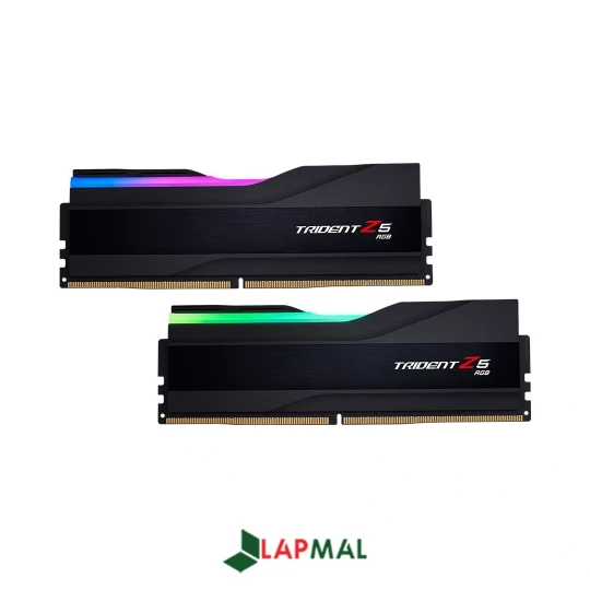 رم دسکتاپ DDR5 دو کاناله 6000 مگاهرتز CL30 جی اسکیل مدل Trident Z5 RGB ظرفیت 64 گیگابایت