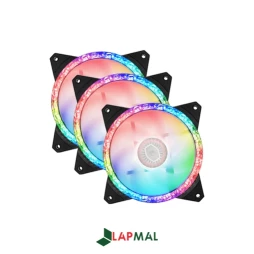 فن کیس کولر مستر مدل MASTERFAN MF120 PRISMATIC بسته 3 عددی