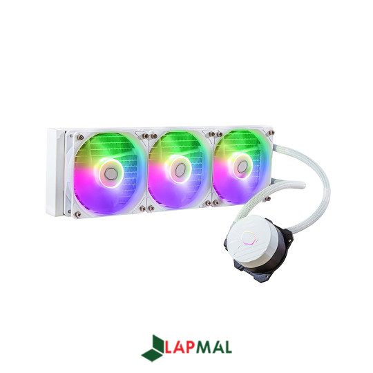 خنک کننده پردازنده کولر مستر مدل MASTERLIQUID 360L CORE ARGB WHITE