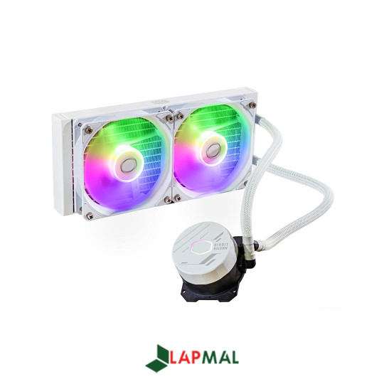 خنک کننده پردازنده کولر مستر مدل MASTERLIQUID 240L CORE ARGB WHITE