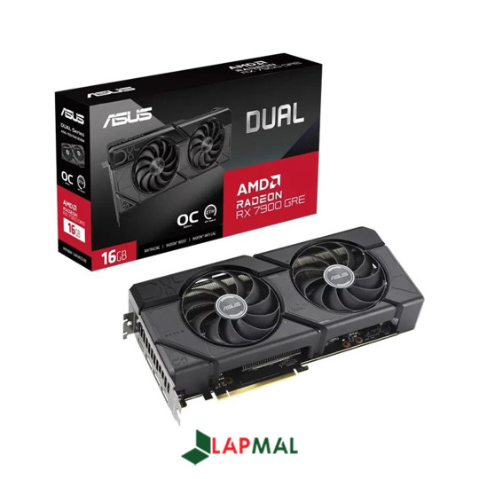 کارت گرافیک ایسوس مدل Dual Radeon RX 7900 GRE 16GB OC Edition