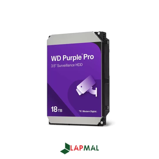 هارددیسک اینترنال وسترن دیجیتال مدل Purple Pro ظرفیت 18 ترابایت