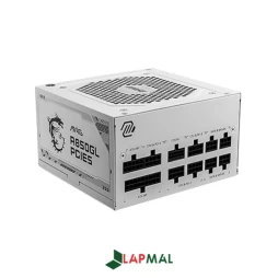 منبع تغذیه کامپیوتر ام اس آی مدل MAG A850GL PCIE5 WHITE