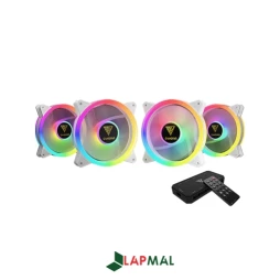 فن کیس گیم دیاس مدل AEOLUS M2-1204R WH بسته 4 عددی