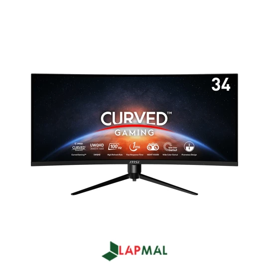 مانیتور ام اس آی مدل MAG342CQPV سایز 34 اینچ