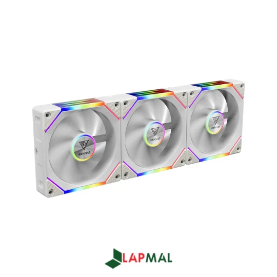 فن کیس گیم دیاس مدل AEOLUS P2-1203 WH بسته 3 عددی