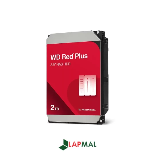 هارددیسک اینترنال وسترن دیجیتال مدل Red Plus ظرفیت 2 ترابایت