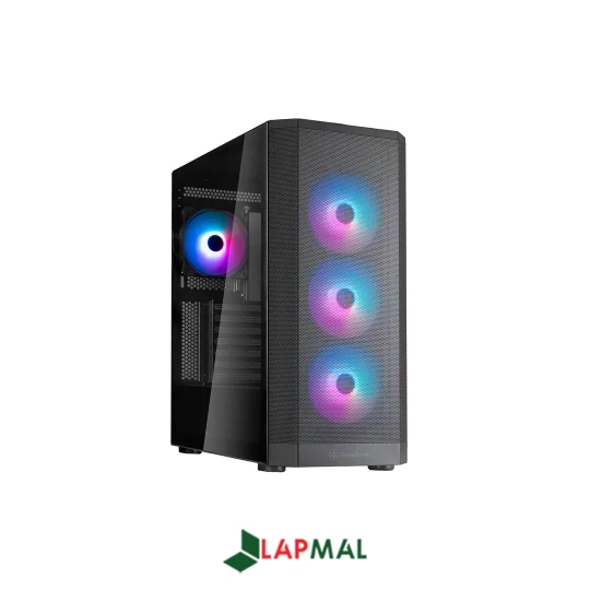 کیس کامپیوتر سیلوراستون مدل FARA 514X Black