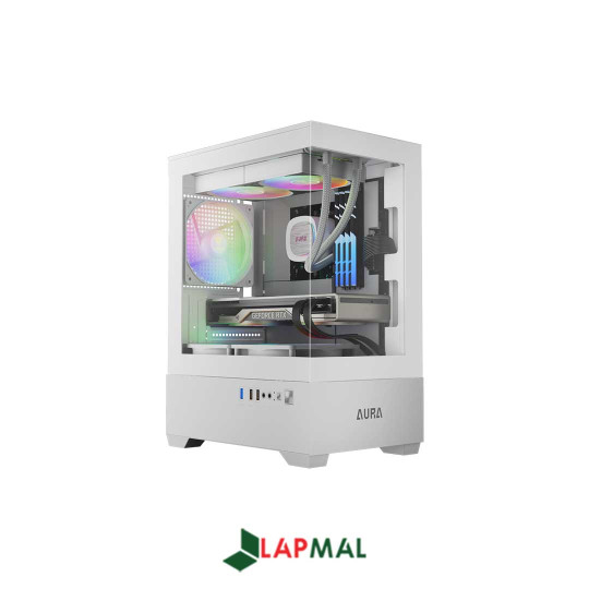 کیس کامپیوتر گیم دیاس مدل AURA GC9M WH ARGB