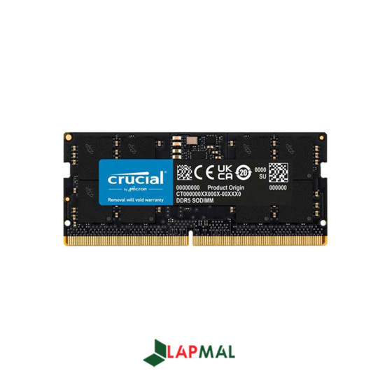 رم لپ تاپ DDR5 تک کاناله 5600 مگاهرتز CL46 کروشیال مدل CT8 ظرفیت 8 گیگابایت