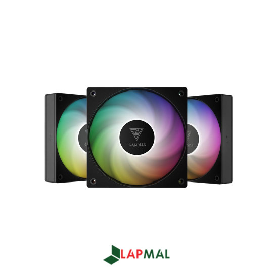 فن کیس گیم دیاس مدل NOTUS M1-1203 ARGB بسته 3 عددی