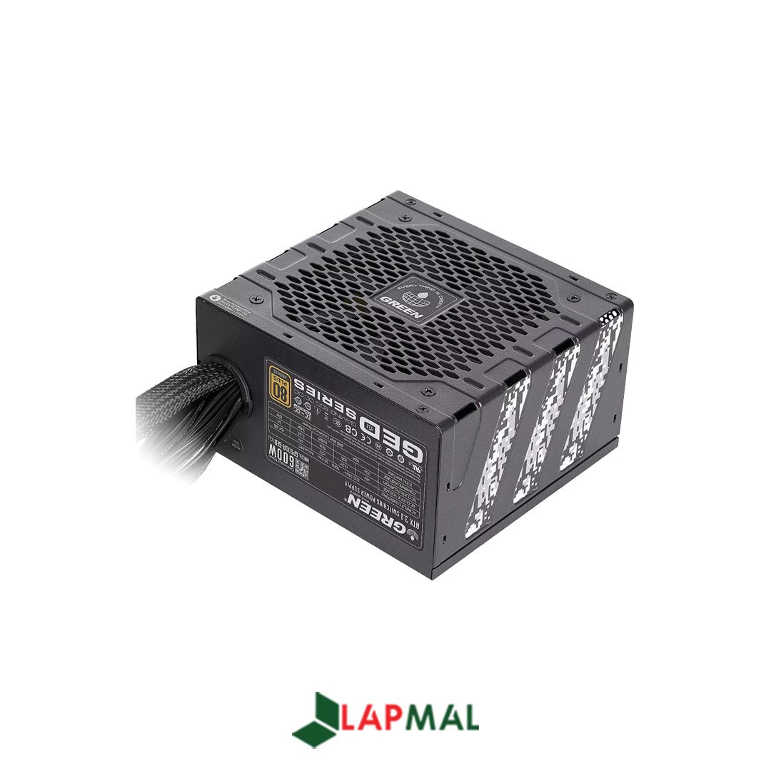 منبع تغذیه کامپیوتر گرین مدل GP600A-GED V3.1 - تصویر 2