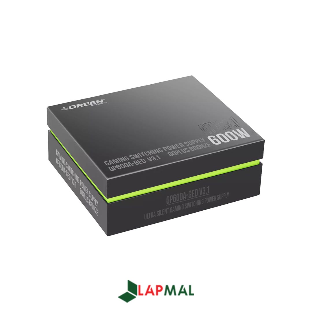 منبع تغذیه کامپیوتر گرین مدل GP600A-GED V3.1 - تصویر 6