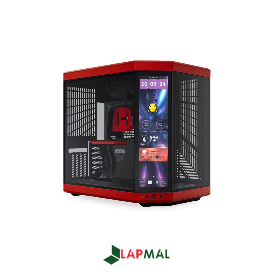 کیس کامپیوتر هایت مدل Y70 touch infinite Black Cherry