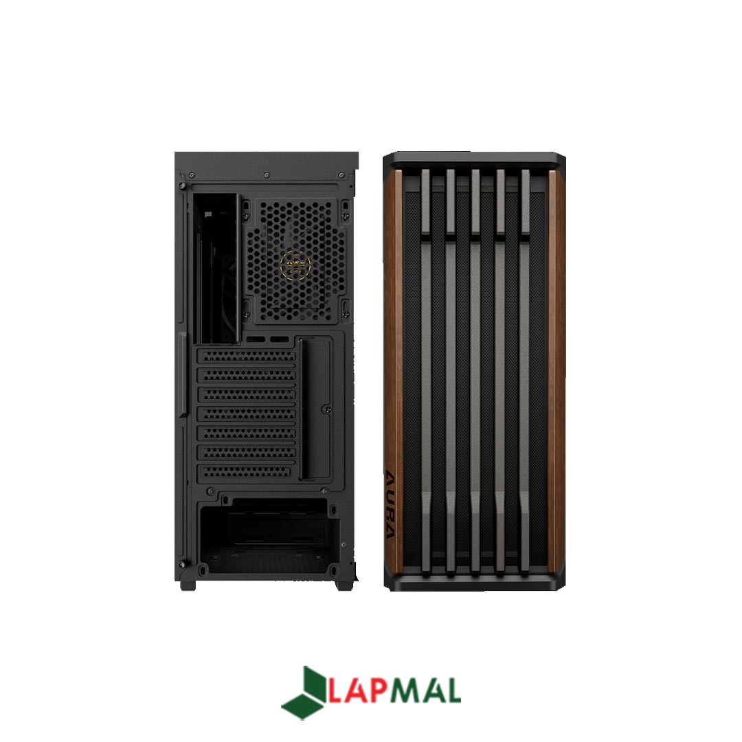 کیس کامپیوتر گیم دیاس مدل AURA GC11 WOOD - تصویر 6