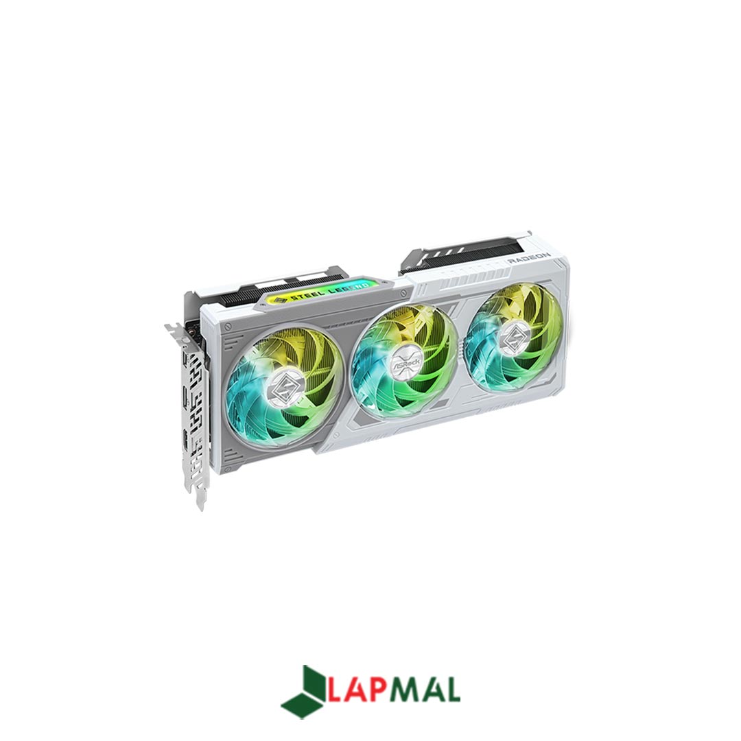 کارت گرافیک ازراک مدل AMD Radeon RX 9060 XT Steel Legend 16GB OC - تصویر 3