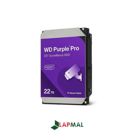 هارددیسک اینترنال وسترن دیجیتال مدل Purple Pro ظرفیت 22 ترابایت