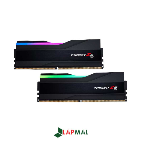 رم دسکتاپ DDR5 دو کاناله 5600 مگاهرتز CL40 جی اسکیل مدل Trident Z5 RGB ظرفیت 32 گیگابایت