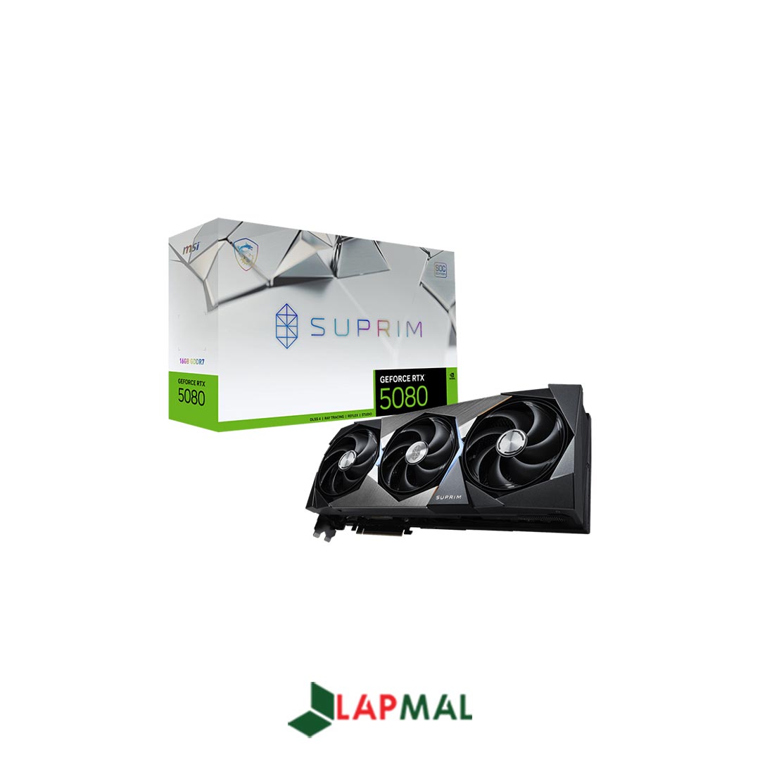 کارت گرافیک ام اس آی مدل GeForce RTX 5080 16G SUPRIM SOC - تصویر 5