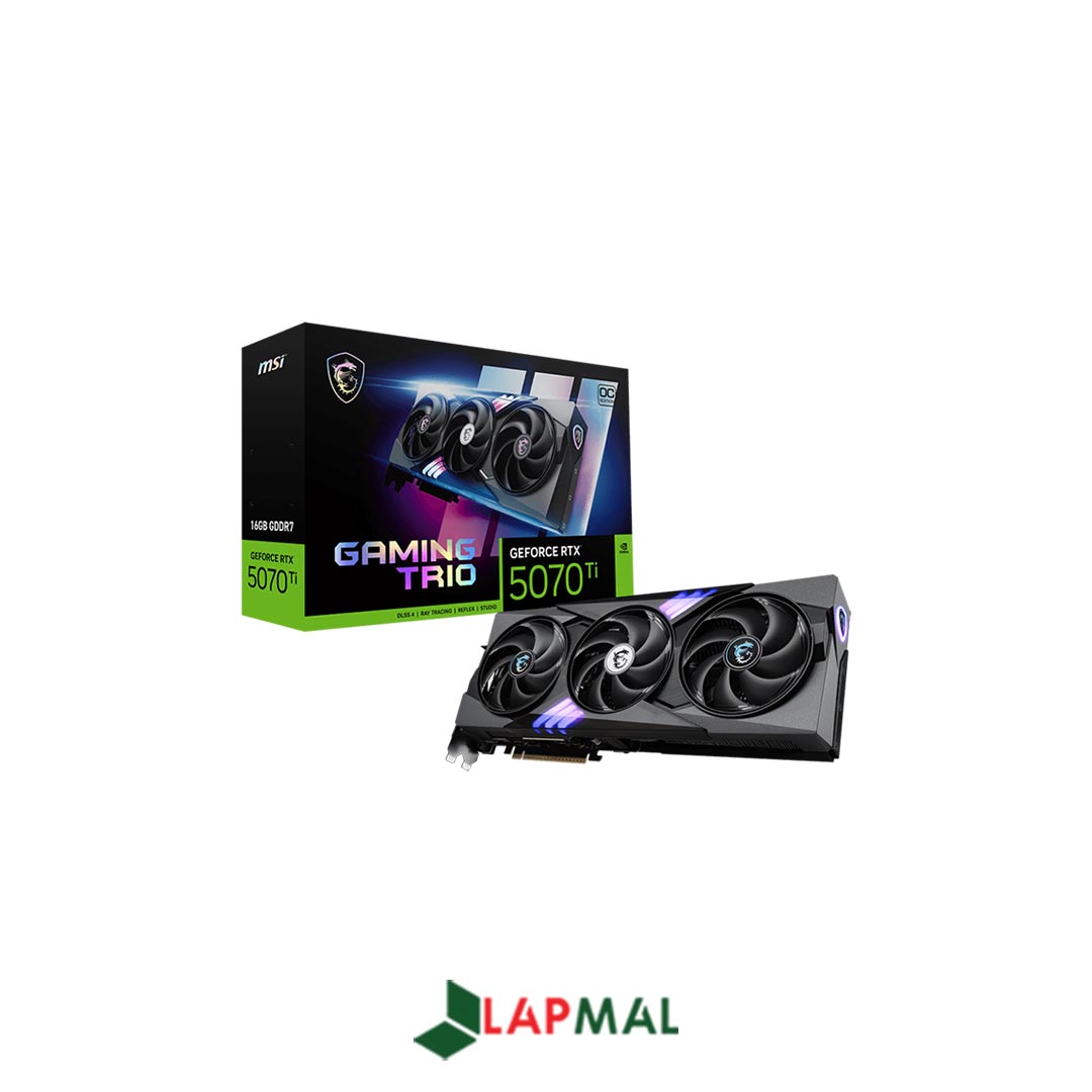 کارت گرافیک ام اس آی مدل GeForce RTX 5070 Ti 16G GAMING TRIO OC - تصویر 4