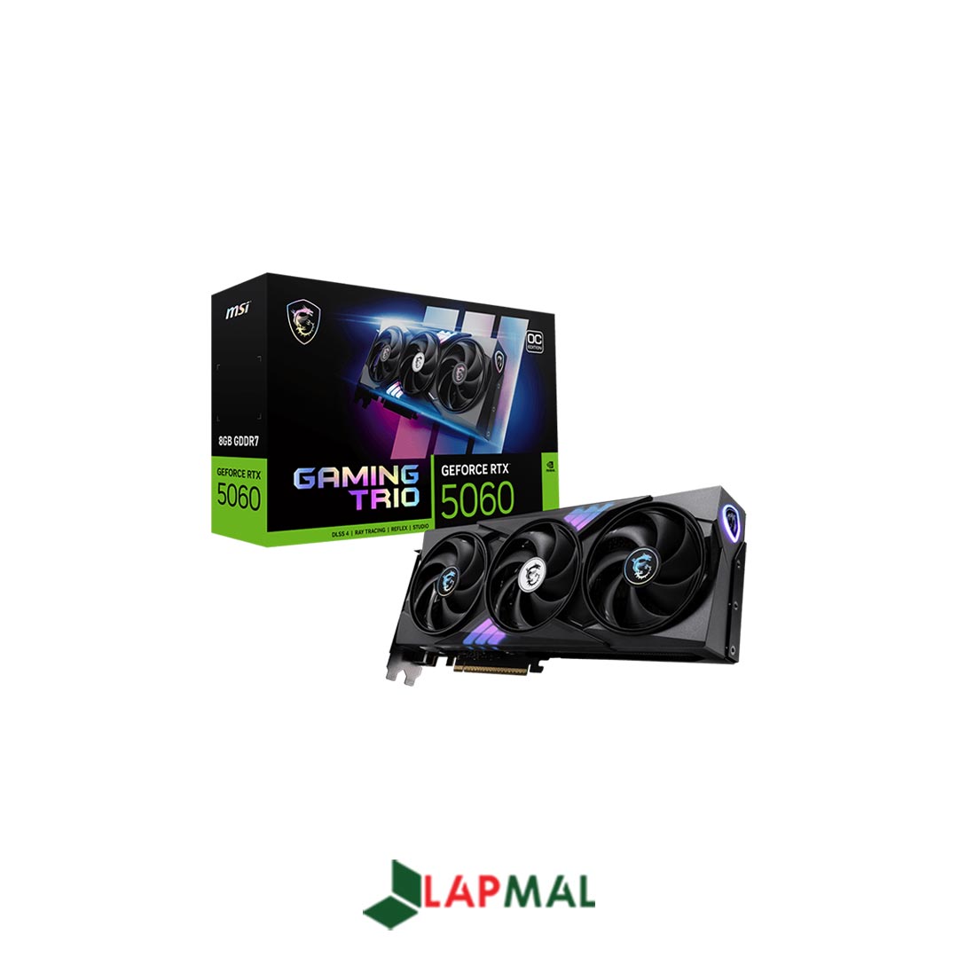 کارت گرافیک ام اس آی مدل GeForce RTX 5060 8G GAMING TRIO OC - تصویر 4