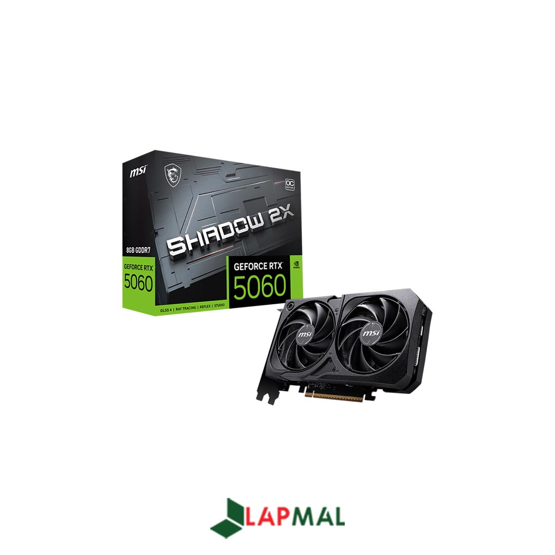 کارت گرافیک ام اس آی مدل GeForce RTX 5060 8G SHADOW 2X OC - تصویر 5