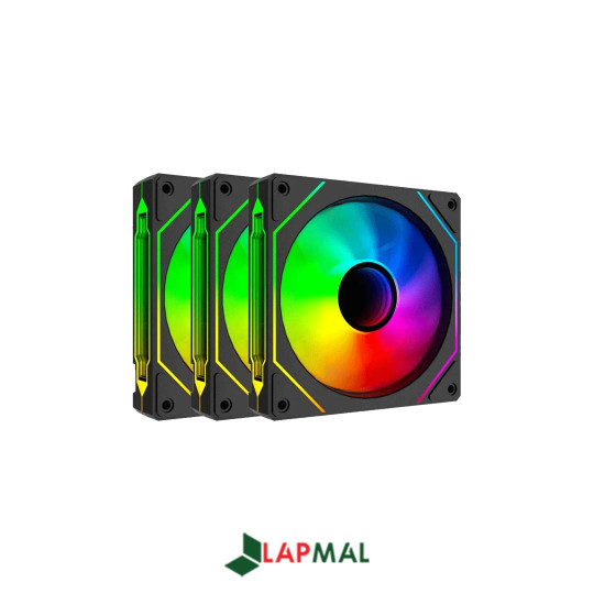 فن کیس لاجی کی مدل F325RE بسته 3 عددی