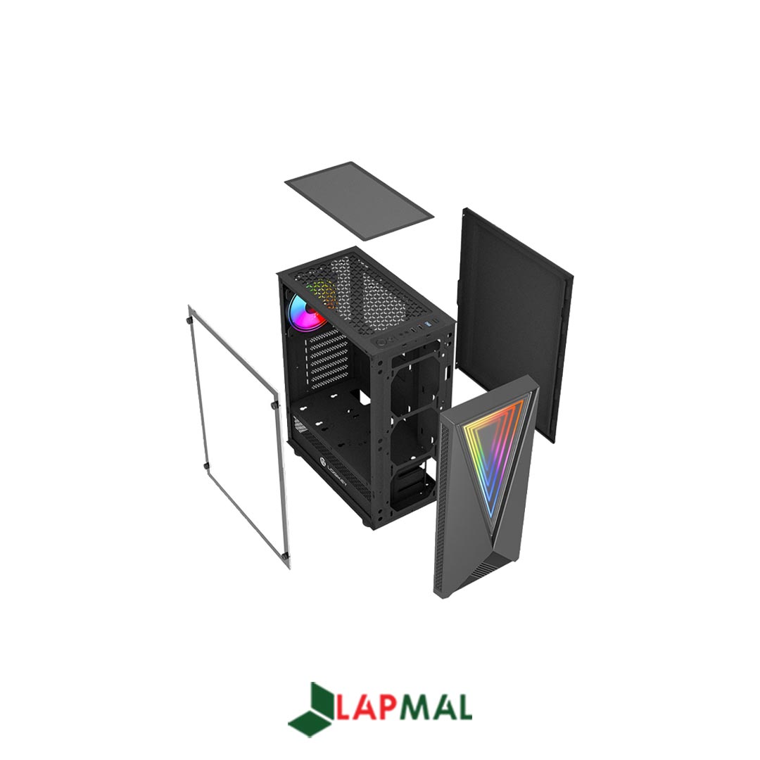 کیس کامپیوتر لاجی کی مدل C311B - تصویر 6