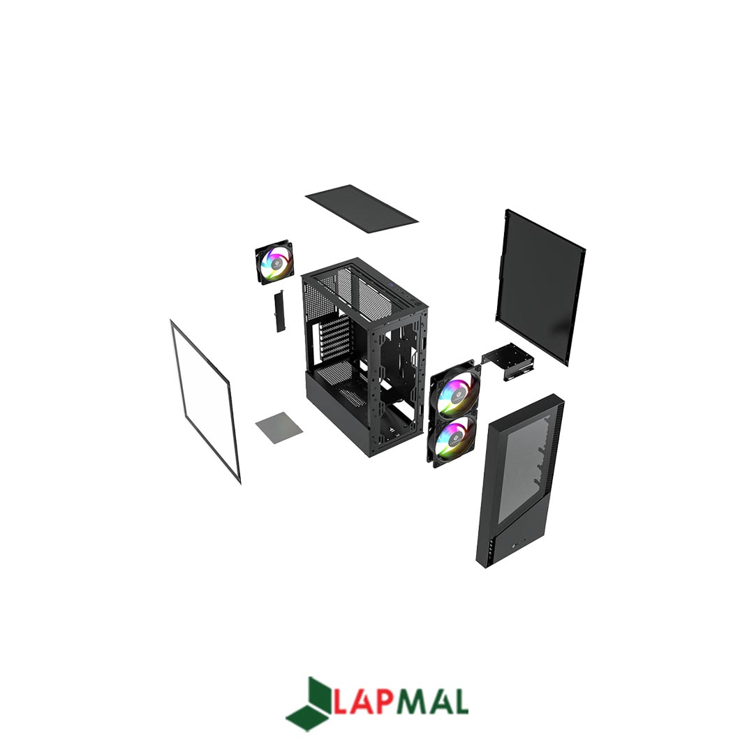 کیس کامپیوتر لاجی کی مدل C273B - تصویر 6