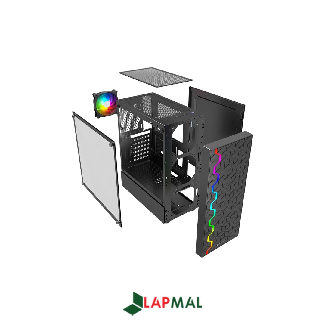 کیس کامپیوتر لاجی کی مدل C231B - تصویر 6