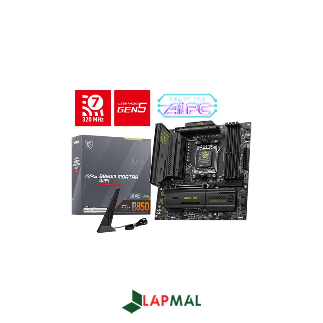 مادربرد ام اس آی مدل MAG B850M MORTAR WIFI - تصویر 5