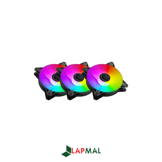 فن کیس ام اس آی مدل MPG F120 ARGB Black بسته 3 عددی