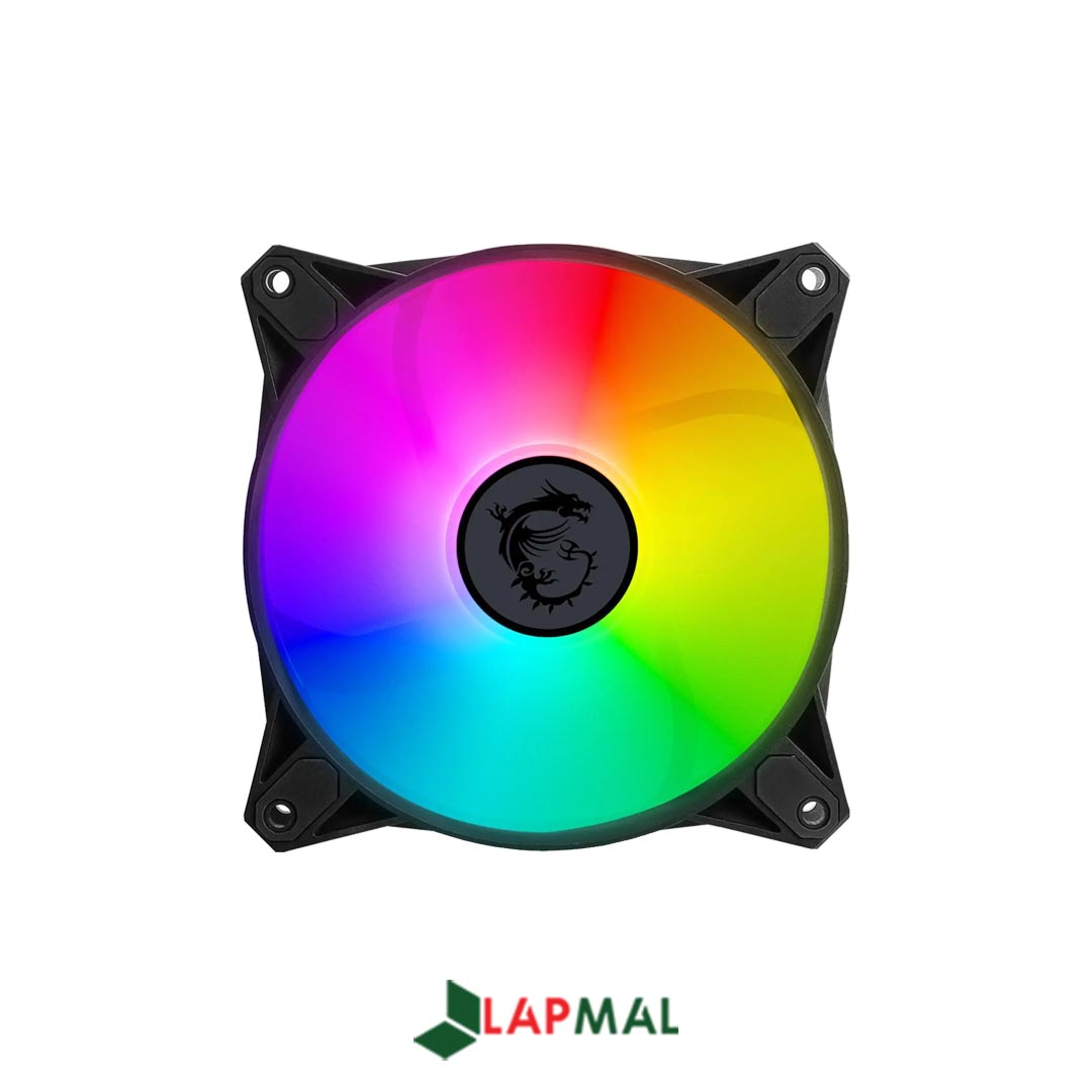 فن کیس ام اس آی مدل MPG F120 ARGB Black بسته 3 عددی - تصویر 3