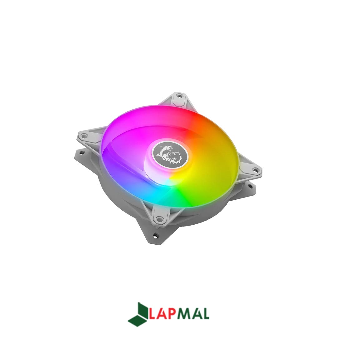 فن کیس ام اس آی مدل MPG F120 ARGB White بسته 3 عددی - تصویر 3