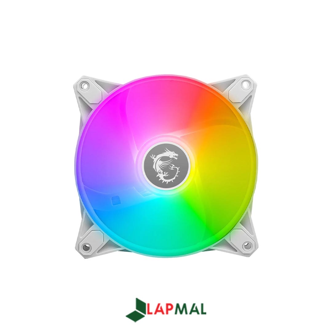 فن کیس ام اس آی مدل MPG F120 ARGB White بسته 3 عددی - تصویر 2